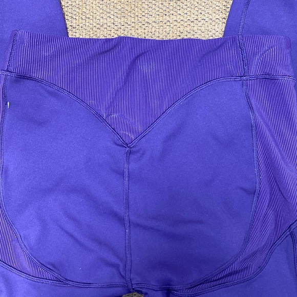 Savage x Fenty Curve Alert High-Waist Rib Legging in Punk Purple Size 8-10 NWT - Picture 7 of 7